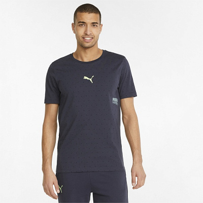 Футболка Puma FU?BALL STREET Tee 65759105 р.L темно-синий