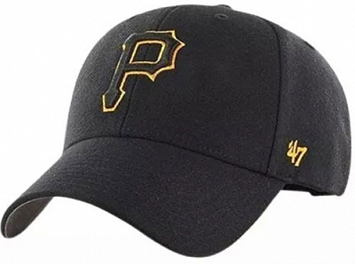 Кепка 47 Brand MLB PITTSBURGH PIRATES BAS-DBLUN920GWS-MZ06 OS чорний