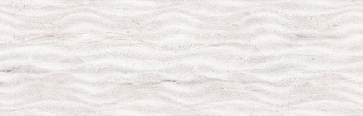 Плитка InterCerama Atrium сірий світлий рельєф 2580 186 071/P 25х80