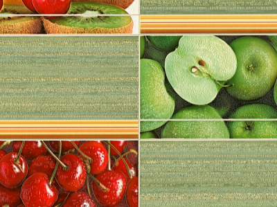 Шпалери вінілові на паперовій основі Слов'янські шпалери Expromt Ківі 5740-04 0,53x10,05 м