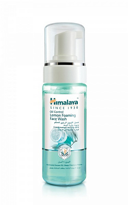 Пенка для умывания Himalaya Herbals контроль блеска с лимоном 150 мл