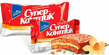 Печенье-сэндвич Konti Супер-Контик молочный с ванилью 100 г 