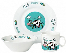 Набор детской посуды Cow 3 предмета D1215 Limited Edition