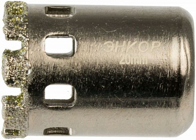 Коронка алмазна Энкор по керамограніту 20 мм 9428