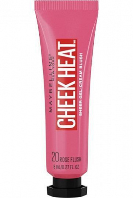 Рум'яна Maybelline New York Cheak Heat 20 Rose Flush