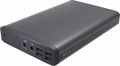 Зовнішній акумулятор (Powerbank) PowerPlant 50000 mAh grey (DV00PB0003)