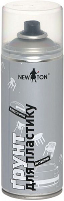 Грунт аэрозольный New Ton для пластика металлик мат 400 мл