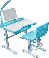 Комплект Evo-kids парта і стілець Evo-18 (з лампою) BL