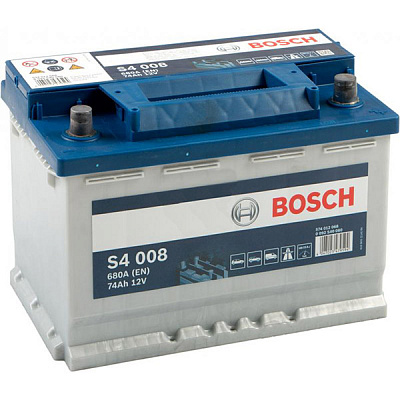 Аккумулятор автомобильный Bosch 6СТ-74 74А 12 B «+» справа
