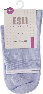 Носки женские Conte ESLI Classic 057 р. 23 светло-фиолетовый 15С-20СПЕ 