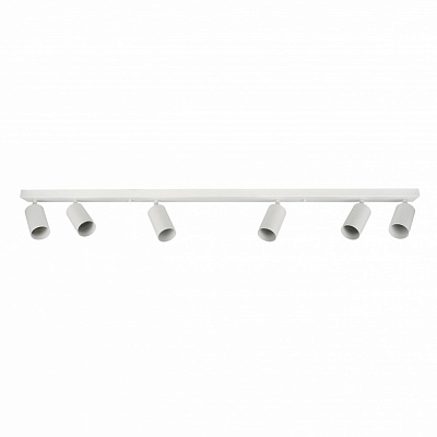 Спот Berger 6x35 Вт GU10 белый 4001-SL-6 White