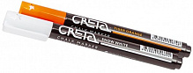 Комплект меловых маркеров 2 шт. (белый, оранжевый) CRETA COLOUR MIX # 4