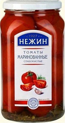ТоматыТМ Нежин маринованные 920 мл