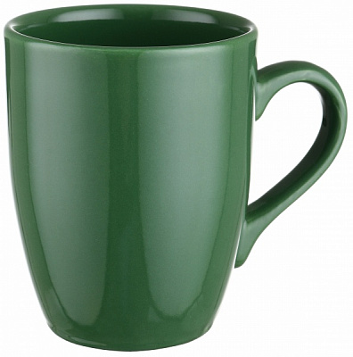 Чашка Alfa 360 мл темно-зеленый Keramika
