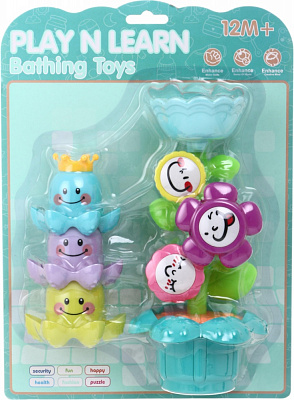 Набор игрушек для ванной MERX Limited 4 шт цвет в ассортименте MX0470077