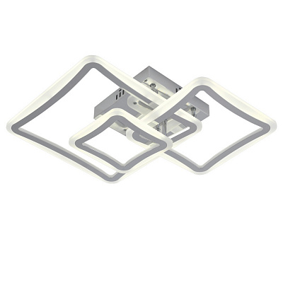 Люстра светодиодная Victoria Lighting с пультом 73 Вт хром Grano/PL3 chrome