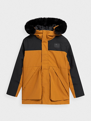 Куртка-парка 4F JACKET M109 4FJAW23TJACM109-82S коричневий
