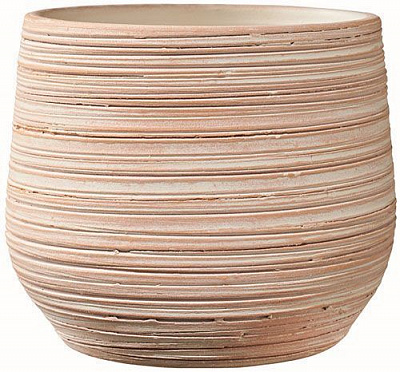 Кашпо керамическое Soendgen Ravenna круглый 2 л терракотовый 