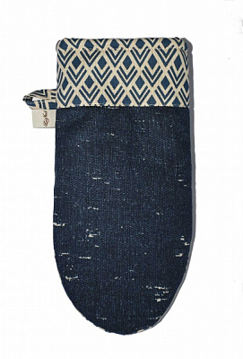 Рукавица Lucy 17x27 см синий с рисунком La Nuit 