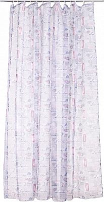 Тюль FAN London 300х270 см синяя