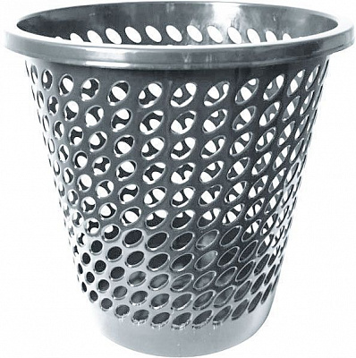 Кошик для паперу 10 л сірий Box10/grey