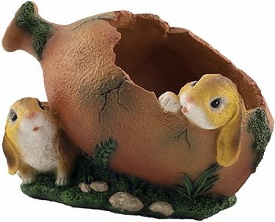 Кашпо декоративное Кувшин с зацчиками 