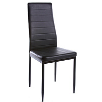 Стілець обідній City чорний/чорний
