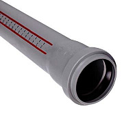 Труба з розтрубом Ostendorf ПП d110х2000 мм