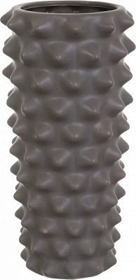 Ваза керамическая коричневый Сандвик 13,5х27 см