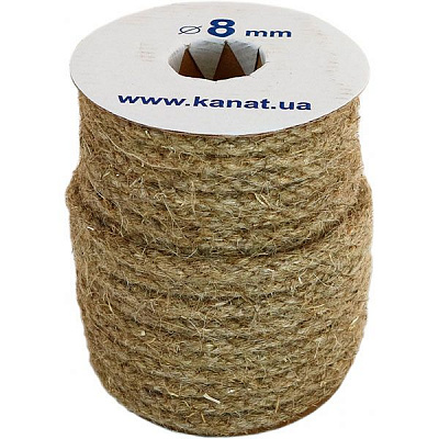 Канат Радосвіт льняной 8 мм