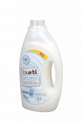 Гель для машинной и ручной стирки Burti для белых и светлых тканей с OXI Liquid 1,45 л