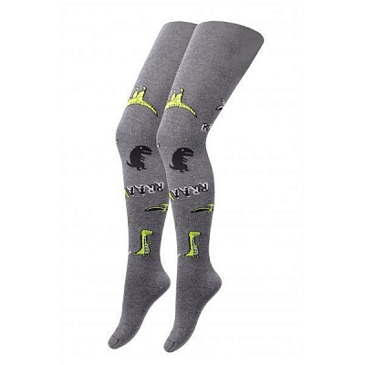 Колготки детские Duna 4417 р. 18-20 56-60 р.110-116 темно-серый 