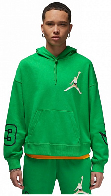 Джемпер Nike W J BRKLN FT GFX PO DZ3378-310 р. M зеленый