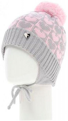 Шапка Conte-Kids ESLI р.52-54 сірий 16С-10СП