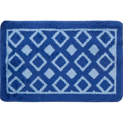 Коврик для ванной комнаты Dariana Плитка 40х60 синий