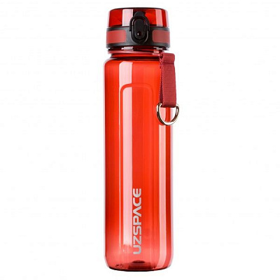 Пляшечка спортивна 1000 мл Uzspace U-type червоний