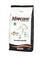 Корм Morando MioCane Sensitive Mini для взрослых собак мелких пород с чувствительным пищеварением, с лососем 20 кг