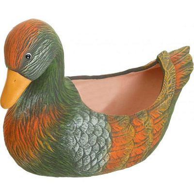 Кашпо Терра Утка большая 19.2х18х34 см