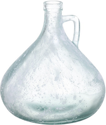 Ваза стеклянная белая JARRON San Miguel