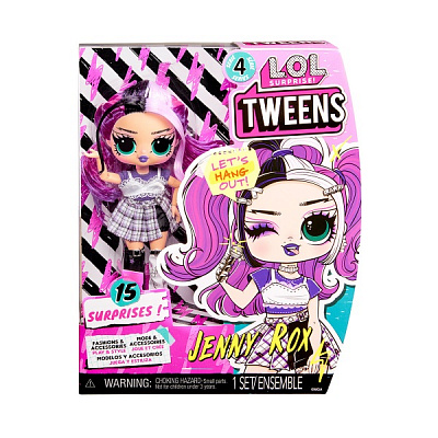 Набор с куклой L.O.L. SURPRISE! серии Tweens S4 Дженни Рокс 588719