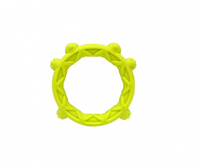 Игрушка для собак AnimAll GrizZzly кольцо-жабка L зеленый