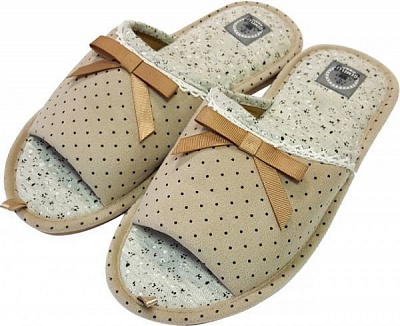 Капці домашні Gemelli Кармен 2 р. 37 бежевий