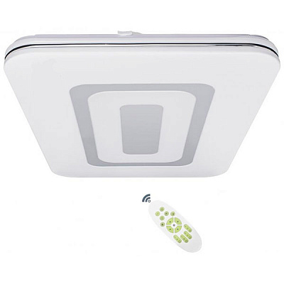 Світильник світлодіодний Estares Quadron Double з пультом ДК 90 Вт білий 3000-6000 К