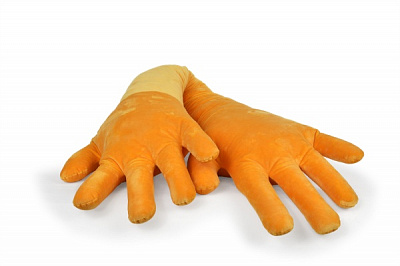 Подушка декоративная Руки обнимашки 30x172 см оранжевый WP Merchandise 