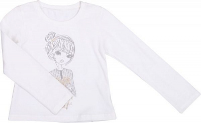 Блуза Фламінго білий 759-416