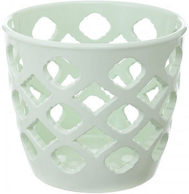 Горшок керамический Ceramika-design ВК-20 ажур круглый 1л фисташковый 