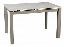 Стол обеденный Ларс 1200(1700)x800x750мм бежевый матовый/бежевый