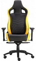 Кресло GT Racer X-0718 черно-желтый 