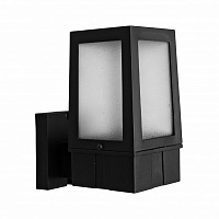 Світильник вуличний настінний HOROZ ELECTRIC Cinar 3 Е27 40 Вт IP44 чорний 400-010-136 