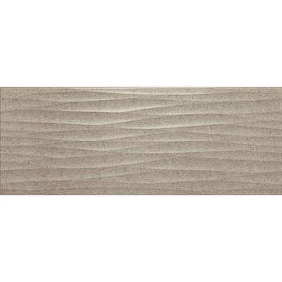 Плитка InterCerama Luna бежева темна рельєф 23х60 175 022/Р